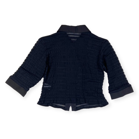 Rayure Paris Black Zip Up Selma Top - Picture 9 of 12